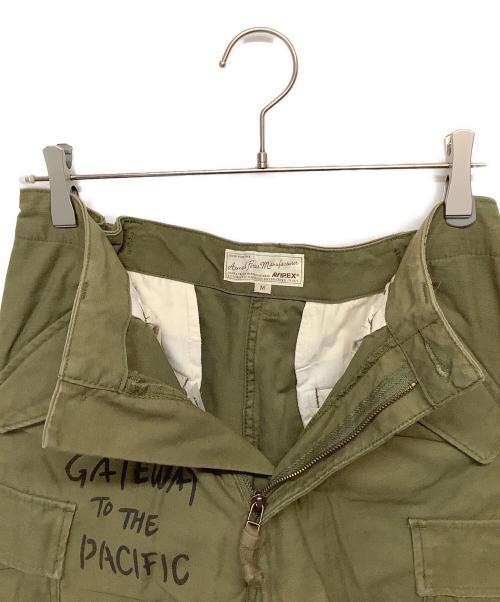 AVIREX（アヴィレックス）AVIREX (アヴィレックス) カーゴパンツ　AVIREX オリーブ サイズ:Mサイズの古着・服飾アイテム