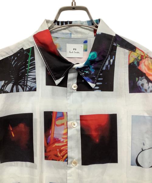 PAUL SMITH（ポールスミス）PAUL SMITH (ポールスミス) 長袖シャツ ライトグレー サイズ:Lの古着・服飾アイテム
