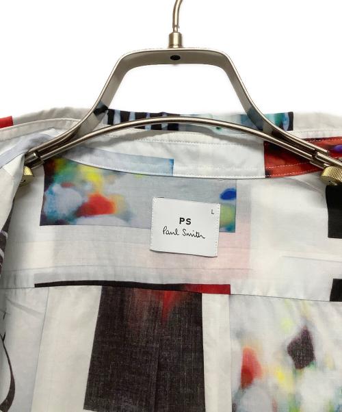 PAUL SMITH（ポールスミス）PAUL SMITH (ポールスミス) 長袖シャツ ライトグレー サイズ:Lの古着・服飾アイテム