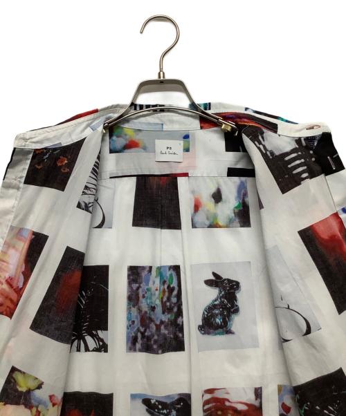PAUL SMITH（ポールスミス）PAUL SMITH (ポールスミス) 長袖シャツ ライトグレー サイズ:Lの古着・服飾アイテム