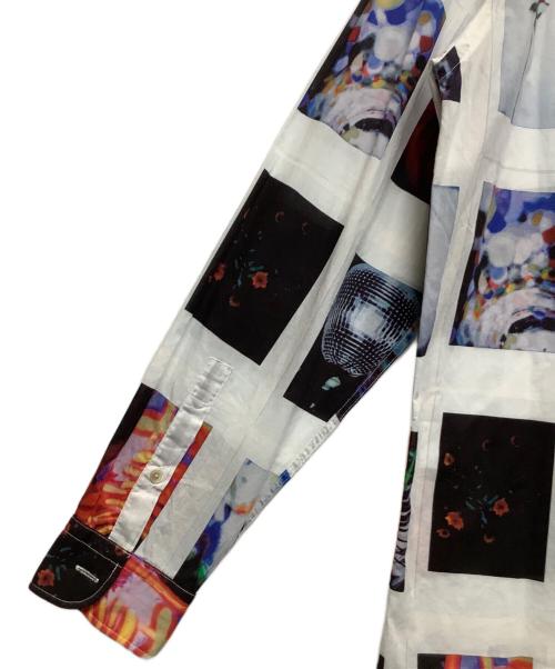 PAUL SMITH（ポールスミス）PAUL SMITH (ポールスミス) 長袖シャツ ライトグレー サイズ:Lの古着・服飾アイテム