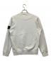 STONE ISLAND (ストーンアイランド) クルーネックスウェット ホワイト サイズ:M：19000円