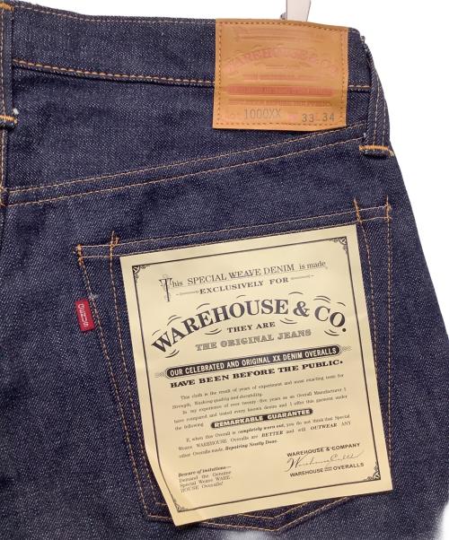 WAREHOUSE（ウエアハウス）WAREHOUSE (ウエアハウス) デニムパンツ インディゴ サイズ:W33×L34 未使用品の古着・服飾アイテム