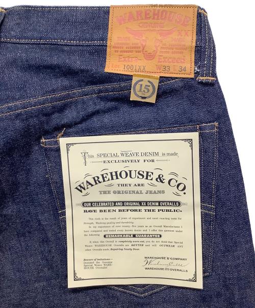 WAREHOUSE（ウエアハウス）WAREHOUSE (ウエアハウス) デニムパンツ インディゴ サイズ:W33xL34 未使用品の古着・服飾アイテム