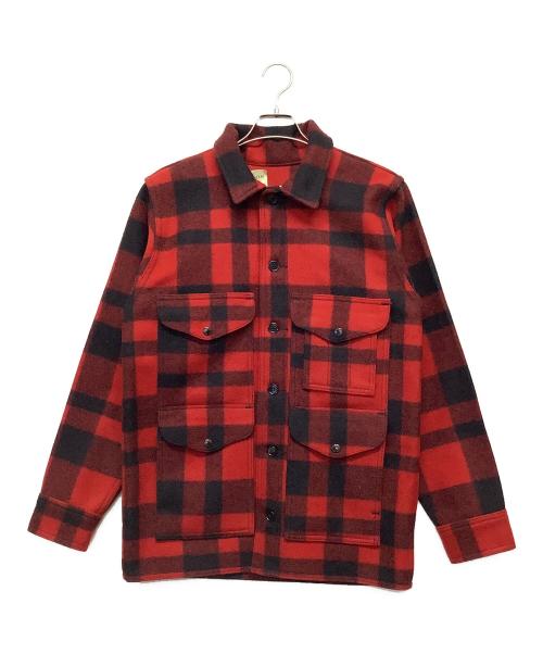 FILSON GARMENT（フィルソン ガーメント）FILSON GARMENT (フィルソン ガーメント) クルーザージャケット レッド サイズ:36 未使用品の古着・服飾アイテム