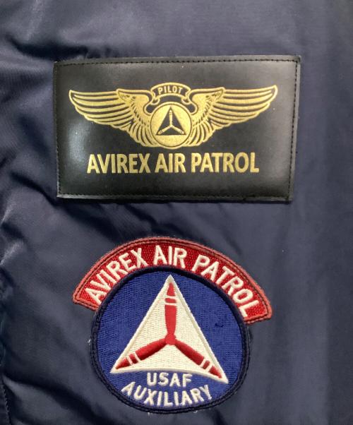 AVIREX（アヴィレックス）AVIREX (アヴィレックス) MA-1ジャケット ネイビー サイズ:Lの古着・服飾アイテム