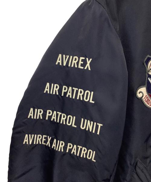 AVIREX（アヴィレックス）AVIREX (アヴィレックス) MA-1ジャケット ネイビー サイズ:Lの古着・服飾アイテム