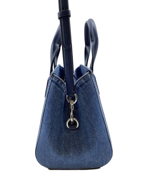 COACH（コーチ）COACH (コーチ) カーリー キャリーオール バッグ・シグネチャー デニム インディゴの古着・服飾アイテム