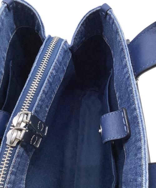 COACH（コーチ）COACH (コーチ) カーリー キャリーオール バッグ・シグネチャー デニム インディゴの古着・服飾アイテム