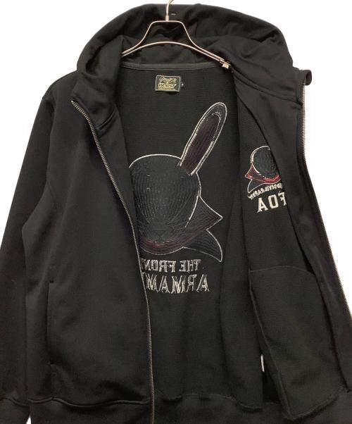 クローズ&WORST（クローズ アンド ワースト）クローズ＆WORST (クローズ アンド ワースト) ジップパーカー ブラック サイズ:XLの古着・服飾アイテム