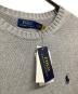 中古・古着 POLO RALPH LAUREN (ポロ・ラルフローレン) 厚手ニット グレー サイズ:M 未使用品：8000円