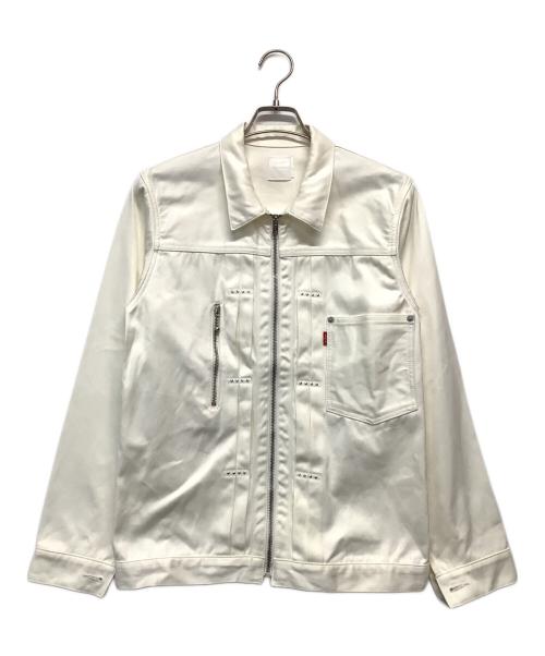 LEVI'S（リーバイス）LEVI'S (リーバイス) トラッカージャケット ホワイト サイズ:Mの古着・服飾アイテム