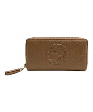 中古・古着通販】GUCCI (グッチ) ラウンドファスナー財布GUCCI