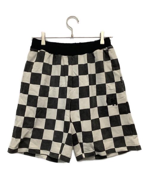 CAPTAINS HELM（キャプテンズヘルム）CAPTAINS HELM (キャプテンズヘルム) スウェットパンツ ブラック×ベージュ サイズ:Mの古着・服飾アイテム