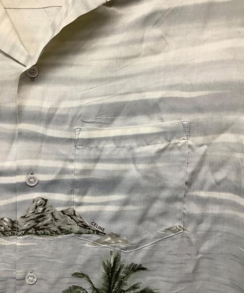 CELINE（セリーヌ）CELINE (セリーヌ) Hawaiian Shirts グレー サイズ:36の古着・服飾アイテム