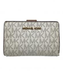 MICHAEL KORS（マイケルコース）の古着「2つ折り財布」｜アイボリー