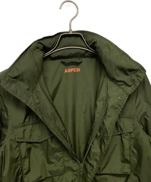 ASPESI（アスペジ）ASPESI (アスペジ) パッカブルフィールドジャケット　I117 MINIFIELD VENTO カーキ サイズ:Sの古着・服飾アイテム