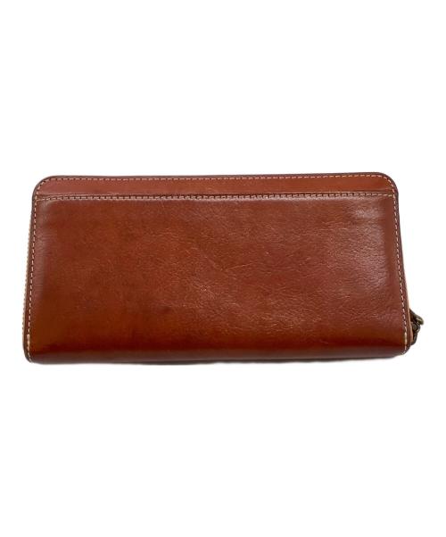 DAKOTA（ダコタ）Dakota (ダコタ) ラウンドファスナー財布 ブラウンの古着・服飾アイテム