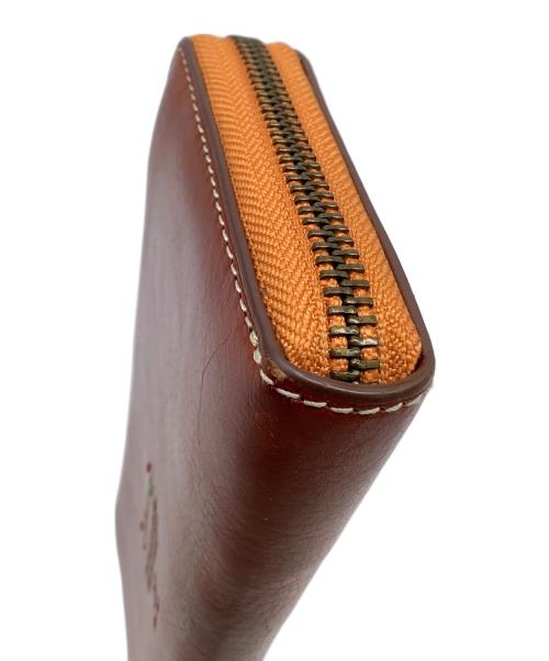 DAKOTA（ダコタ）Dakota (ダコタ) ラウンドファスナー財布 ブラウンの古着・服飾アイテム