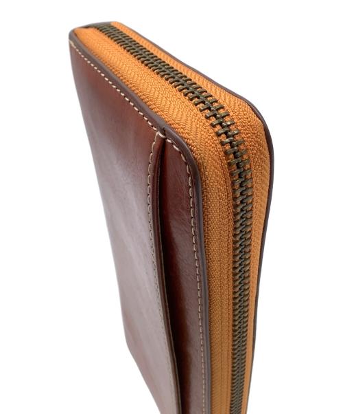 DAKOTA（ダコタ）Dakota (ダコタ) ラウンドファスナー財布 ブラウンの古着・服飾アイテム