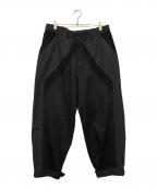 Y-3ワイスリー）の古着「VARSITY GABARDINE PANTS」｜ブラック