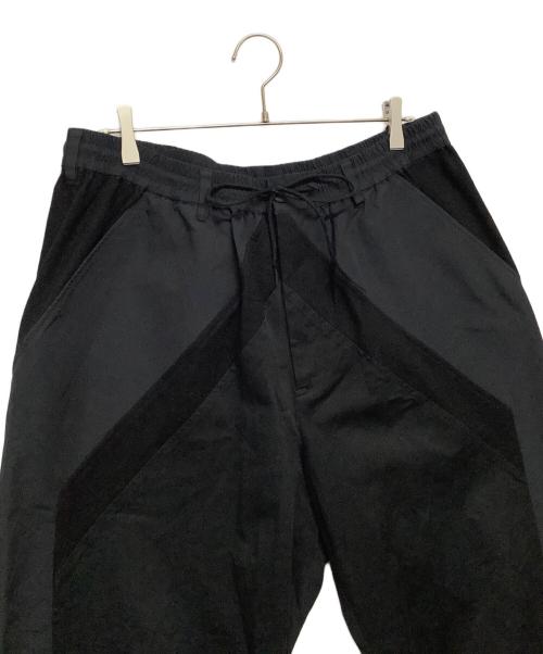Y-3（ワイスリー）Y-3 (ワイスリー) VARSITY GABARDINE PANTS ブラック サイズ: Lの古着・服飾アイテム