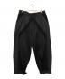 Y-3（ワイスリー）の古着「VARSITY GABARDINE PANTS」｜ブラック