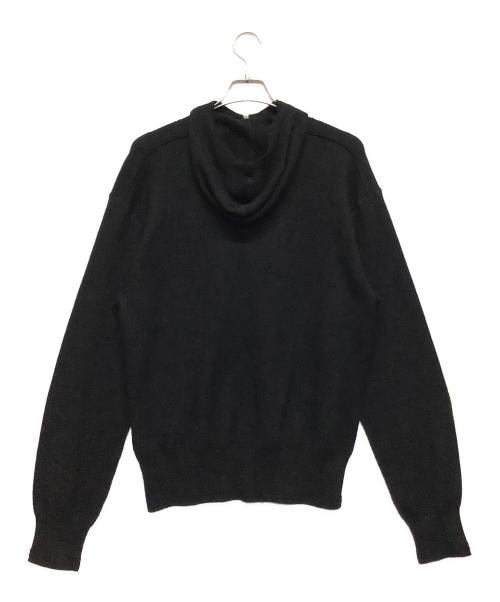 BURBERRY（バーバリー）BURBERRY (バーバリー) ウール ハーフジップセーター ブラック サイズ:Mの古着・服飾アイテム