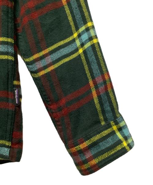 Patagonia（パタゴニア）Patagonia (パタゴニア) フィヨルドフランネルシャツ グリーン サイズ:Sの古着・服飾アイテム