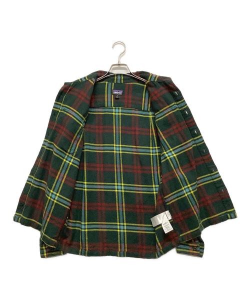 Patagonia（パタゴニア）Patagonia (パタゴニア) フィヨルドフランネルシャツ グリーン サイズ:Sの古着・服飾アイテム