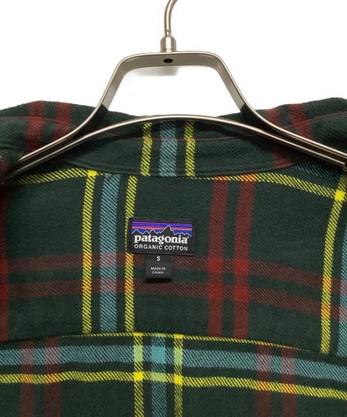Patagonia（パタゴニア）Patagonia (パタゴニア) フィヨルドフランネルシャツ グリーン サイズ:Sの古着・服飾アイテム