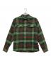 Patagonia（パタゴニア）の古着「フィヨルドフランネルシャツ」｜グリーン