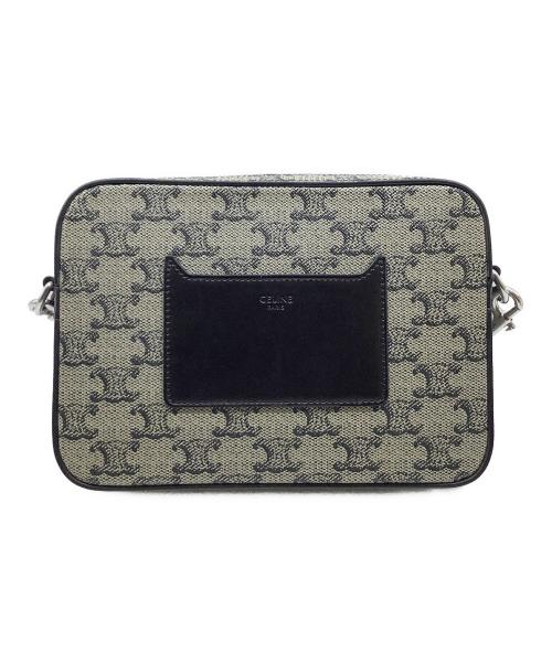 CELINE（セリーヌ）CELINE (セリーヌ) スモールメッセンジャーバッグ　CELINE グレーの古着・服飾アイテム