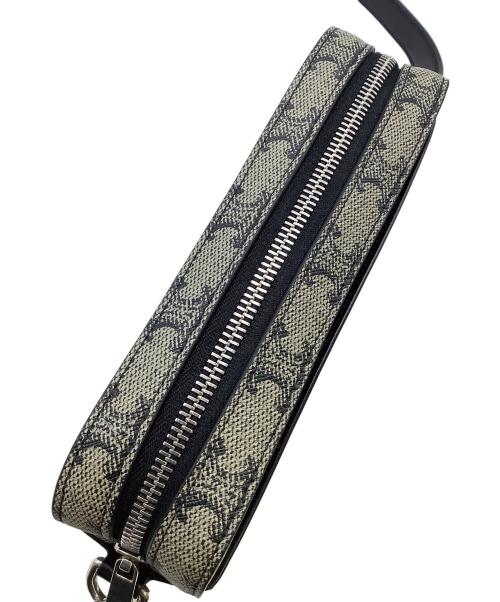 CELINE（セリーヌ）CELINE (セリーヌ) スモールメッセンジャーバッグ　CELINE グレーの古着・服飾アイテム