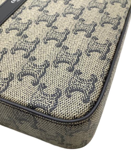 CELINE（セリーヌ）CELINE (セリーヌ) スモールメッセンジャーバッグ　CELINE グレーの古着・服飾アイテム