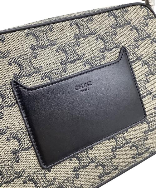 CELINE（セリーヌ）CELINE (セリーヌ) スモールメッセンジャーバッグ　CELINE グレーの古着・服飾アイテム