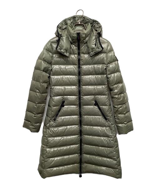 MONCLER（モンクレール）MONCLER (モンクレール) ダウンコート オリーブの古着・服飾アイテム