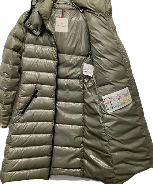 MONCLER（モンクレール）MONCLER (モンクレール) ダウンコート オリーブの古着・服飾アイテム