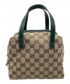 GUCCIグッチ）の古着「GGキャンバス　ハンドバッグ　203437」
