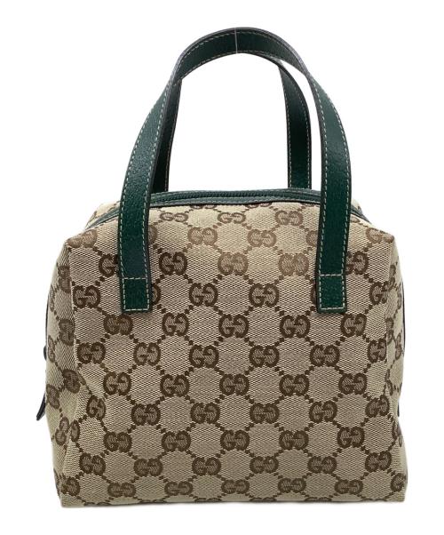 GUCCI（グッチ）GUCCI (グッチ) GGキャンバス　ハンドバッグ　203437の古着・服飾アイテム