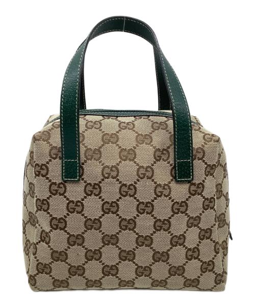 GUCCI（グッチ）GUCCI (グッチ) GGキャンバス　ハンドバッグ　203437の古着・服飾アイテム