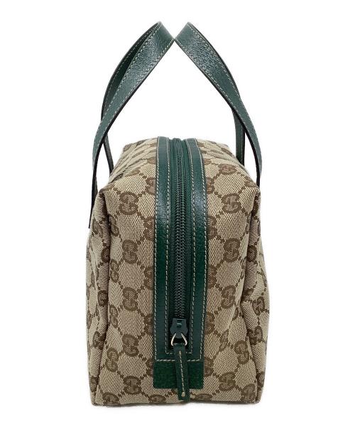 GUCCI（グッチ）GUCCI (グッチ) GGキャンバス　ハンドバッグ　203437の古着・服飾アイテム