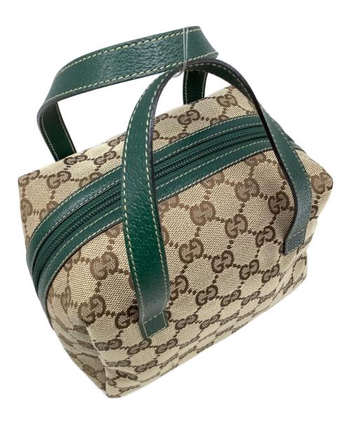 GUCCI（グッチ）GUCCI (グッチ) GGキャンバス　ハンドバッグ　203437の古着・服飾アイテム