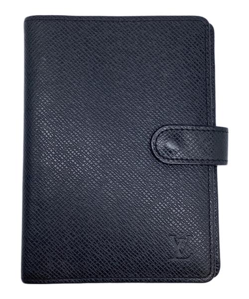 LOUIS VUITTON（ルイ ヴィトン）LOUIS VUITTON (ルイ ヴィトン) 手帳カバー ブラックの古着・服飾アイテム
