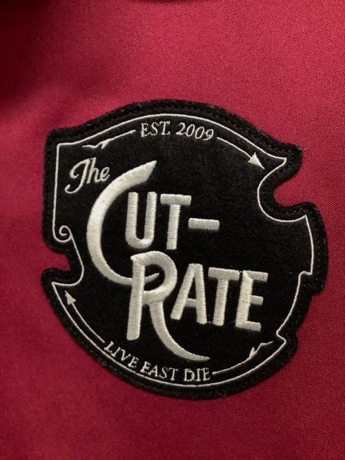 CUT-RATE（カットレイト）CUT-RATE (カットレイト) コーチジャケット ワインレッド サイズ:Sの古着・服飾アイテム
