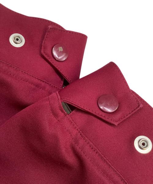 CUT-RATE（カットレイト）CUT-RATE (カットレイト) コーチジャケット ワインレッド サイズ:Sの古着・服飾アイテム