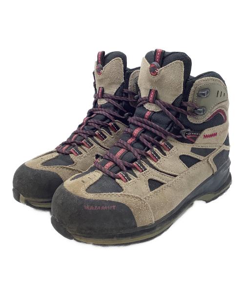 MAMMUT（マムート）MAMMUT (マムート) トレッキングブーツ ブラウン×ブラック サイズ:24.5の古着・服飾アイテム