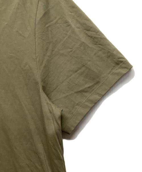 AMI PARIS（アミ パリス）AMI PARIS (アミ パリス) 半袖Tシャツ ベージュ サイズ:XLの古着・服飾アイテム