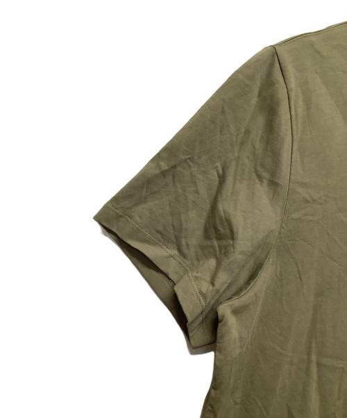 AMI PARIS（アミ パリス）AMI PARIS (アミ パリス) 半袖Tシャツ ベージュ サイズ:XLの古着・服飾アイテム
