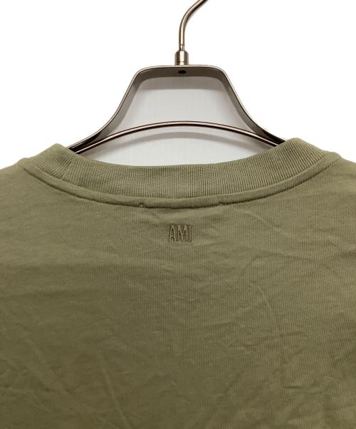 AMI PARIS（アミ パリス）AMI PARIS (アミ パリス) 半袖Tシャツ ベージュ サイズ:XLの古着・服飾アイテム